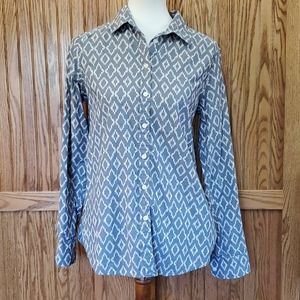Banana Republic ikat button up